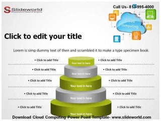 Download Cloud Computing Editable Powerpoint Template
