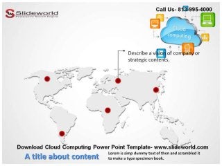 Download Cloud Computing Editable Powerpoint Template