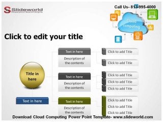 Download Cloud Computing Editable Powerpoint Template