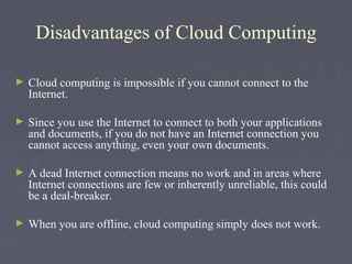 Cloud computing ppt