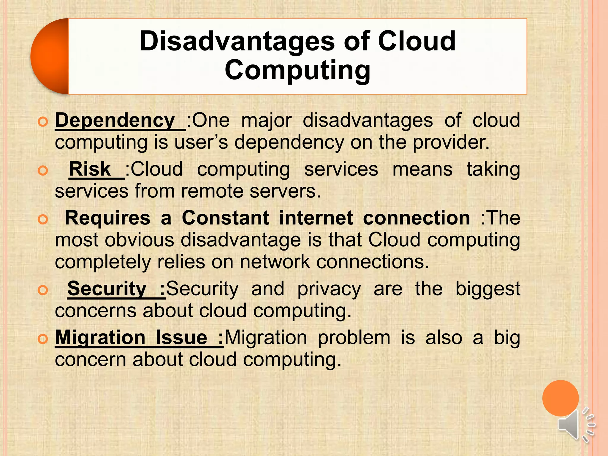 Cloud computing seminar | PPTX