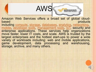 Cloud computing seminar | PPTX