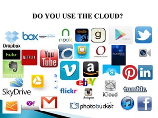 DO YOU USE THE CLOUD?DO YOU USE THE CLOUD?
 