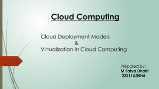 cloud computing detailed explanation and presentation | PPTX