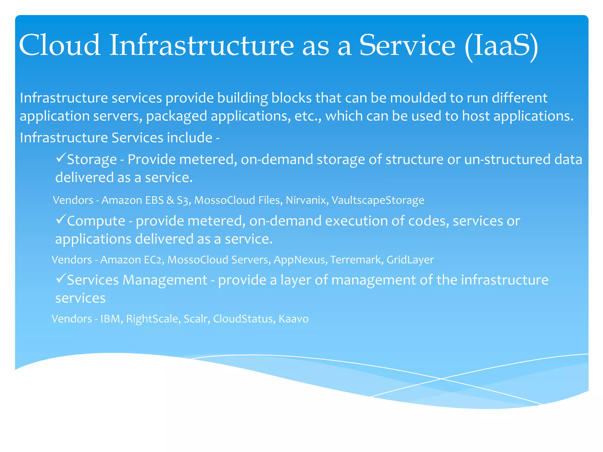Elasticity and Scalability
