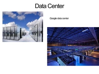 Data Center
Google data center
 