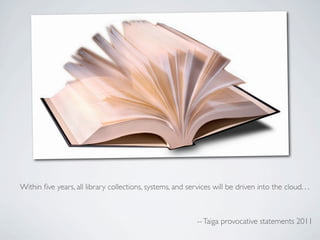 Cloud computing and library services | KEY