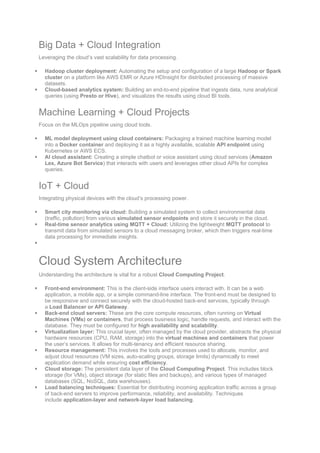Project Cold Computing ClickMyProject | cloud computing project | DOCX