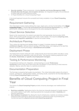 ClickMyProject | cloud computing project | DOCX