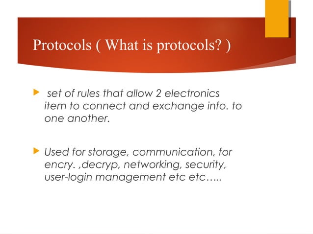 Cloud computing protocol