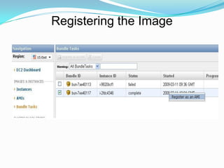 Registering the Image
 