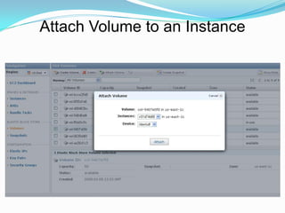 Attach Volume to an Instance
 