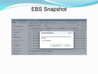 EBS Snapshot
 