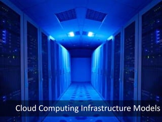 Cloud Computing Infrastructure Models<br />