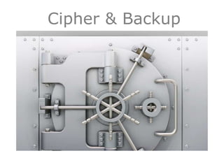 Cipher & Backup
 