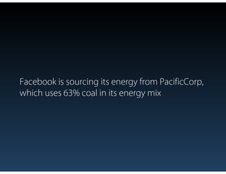 Cloud Computing's Green Credentials