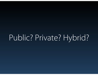 Cloud Computing's Green Credentials