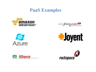 PaaS Examples
 