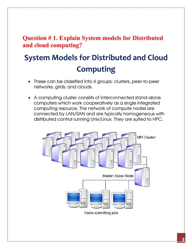 Cloud computing system models for distributed and cloud computing | PDF