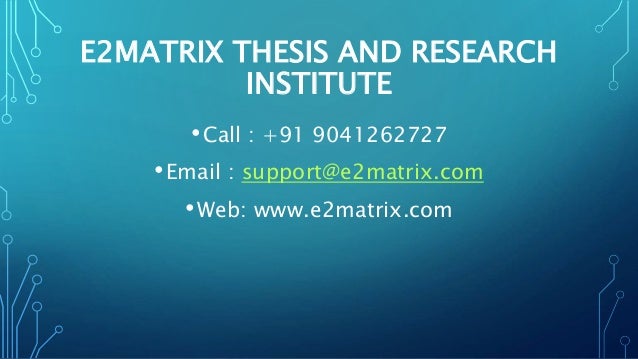 Phd dissertation image