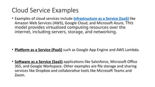 Cloud Computing Unit - I.pptx Cloud Computing | PPTX