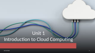 Comprehensive Cloud Computing Course: Concepts, Architecture, and ...
