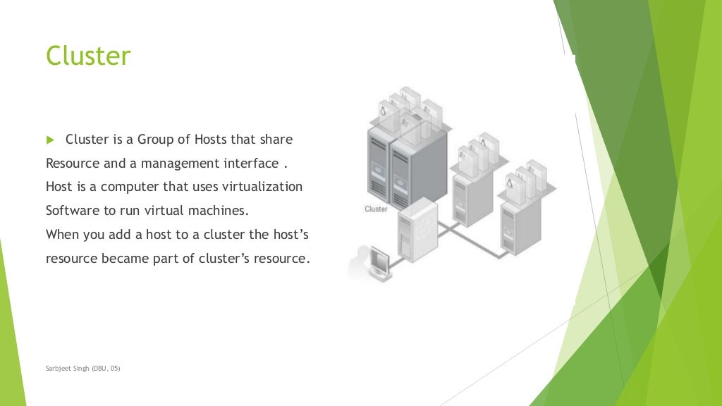 Cloud computing using virtualization (Virtual Data Center)