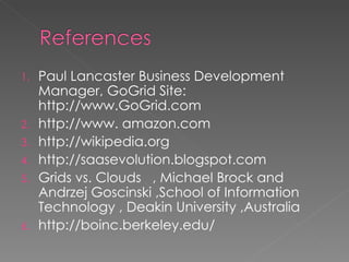 Cloud computing vs grid computing | PPT