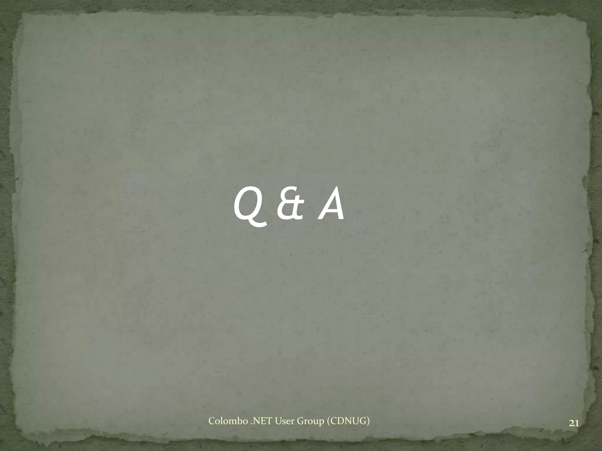 Cloud Computing & Windows Azure