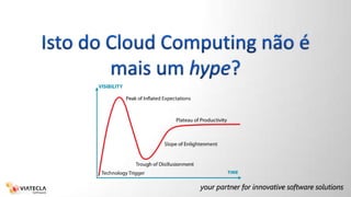 Isto do CloudComputing não é mais um hype?