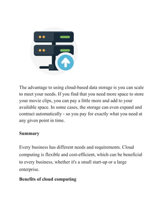 Cloud concepts principles of cloud computing | PDF