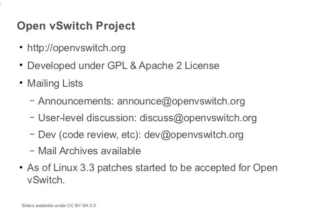 Under the Hood: Open vSwitch & OpenFlow in XCP & XenServer Slide 5