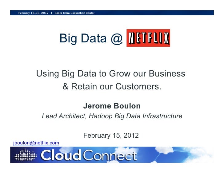 how netflix connect to phone from tv Connect @ Netflix 2012, Cloud Big Data how netflix connect to phone from tv Connect @ Netflix 2012, Cloud Big Data