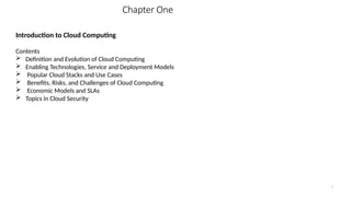 Comprehensive Introduction to Cloud Computing Technologies and Models ...