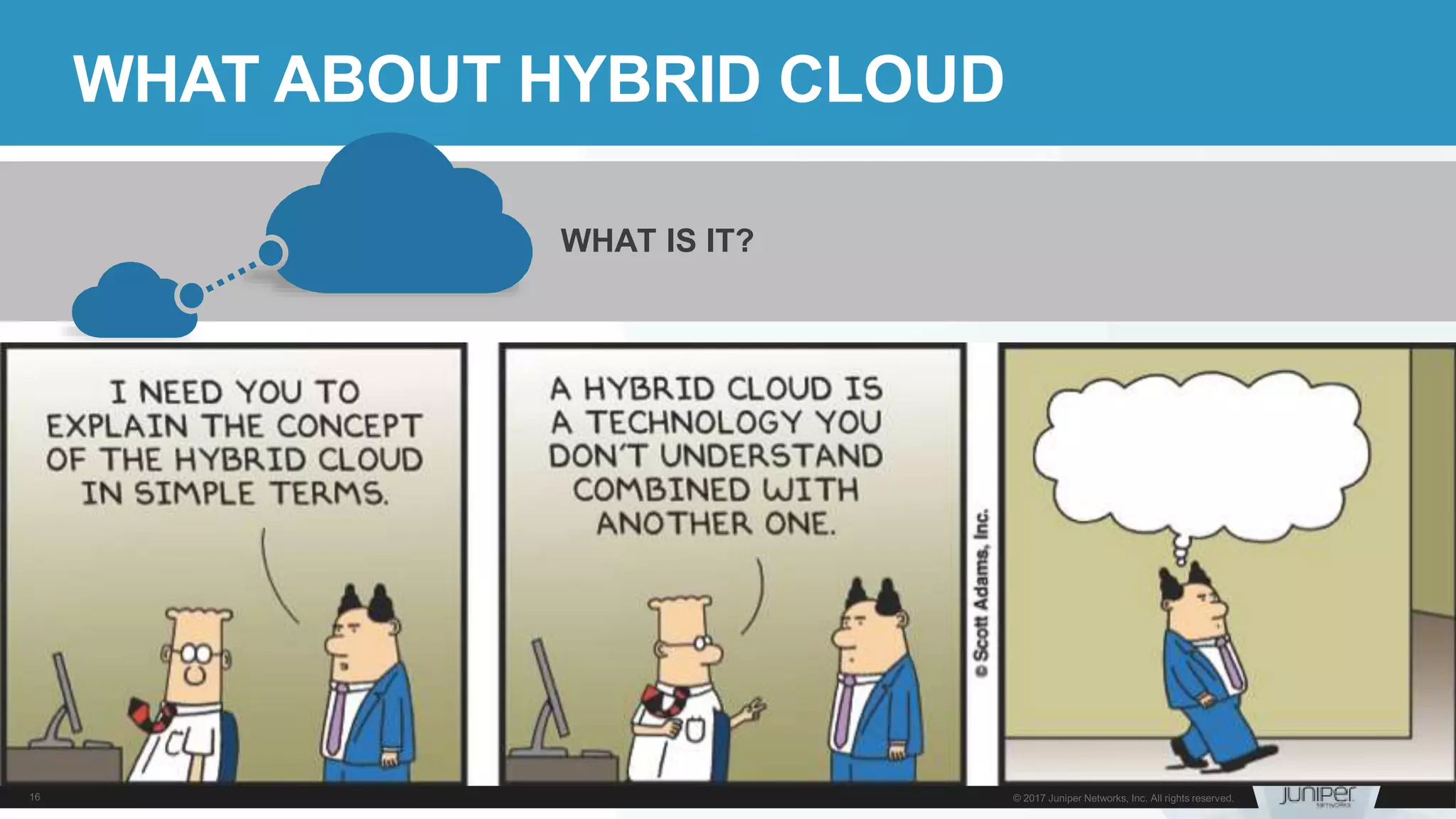 WHAT IS IT?
WHAT ABOUT HYBRID CLOUD
 