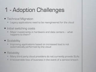 Cloud Computing- The Case Against (2009)