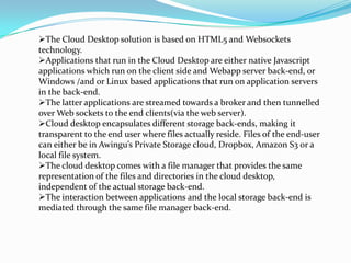 Cloud desktop | PPTX