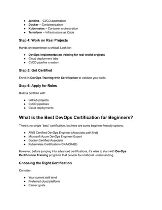 Comprehensive Cloud DevOps Implementation Guide for Modern Teams and ...