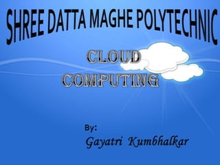 Contents
Introduction
Concept of cloud computing
Cloud computing Architecture
Problems statement
keyword
Failure cases
Fee...