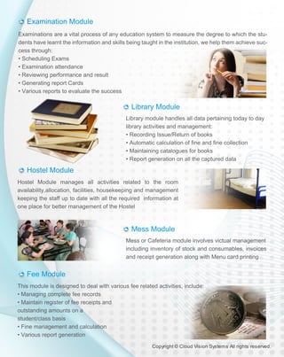 E a n t nMo u
   x mi i
       ao    dle
E a n t n aeava po e so a ye u ai ss m t me s r ted ge t w i tes -
 x mi i s r
     ao        i l rc s f n d c t n yt o a ue h e re o h h h t
               t                 o   e                     c    u
d ns a ee rt enomai a d klb i tu h iten t t n w h lte a h v s c
 e th v l n t i r t n n si e g a g t h i i i , e e h m c i e u -
         a h f       o     ls n       n   st o
                                            u        p      e
c s tru h
e s ho g :
• c e un E a
 S h d lg x ms
       i
• x mi t natn a c
 E a n i t d ne
      ao    e
• e i i p r r n ea drs l
 R v wn ef ma c n e u
    e g    o            t
• e eai rp rC rs
 G n rt g e ot ad
       n
• ai s e ot t e a aetes ce s
 V r u rp r o v l t h u c s
    o      s     u

                               L rr Mo u
                                i ay d l
                                b       e
                             L rr mo u h n l a d t p r in td y od y
                              i ay d l a d s l aa et n g o a t a
                              b        e    e l       ai
                             lrr a ti s n ma a e n:
                             i ay cvi a d n g me t
                             b     it e
                             • e od gI u /euno b o s
                              R c ri s eR tr f o k
                                   n s
                             • uo t c l l i o f ea df ec lco
                              A tmai a u t n fi n i oe t n
                                    c c ao     n      n  l i
                             • i a i c tl u s o b o s
                              Ma tin aa g e fr o k
                                 n ng     o
                             • e ot e eai o a tec pue d t
                              R p rg n rt n n lh a trd aa
                                         o    l

  H s l dl
   o t Mo u
     e     e
H s lMo u ma a e a a ti s rl e t te ro
 ote     dl
          e   n g s l cvi e td o h o m
                     l it e    a
a aa iy lc t n fci s h u e e p ga dma a e n
 v ibi, l ai ,a ii , o s k e i n
   l l ao o
       t          le
                   t          n      n g me t
k e i tes fu t d t wt a terq i d i omai a
e p g h t f p o ae i l h e u e n r t n t
    n     a           h l       r   f    o
o ep c fr etr n g me t fh H s l
 n l e o b t ma a e n o te o t
     a      e                  e



                               Me s d l
                                 s Mo ue
                             Me s r aeei mo u i o e v ta ma a e n
                               s o C ftra d l n l s iu l n g me t
                                              e vv    c
                             i l i i e tr o s c a dc n u b s i o e
                             n u n n noy f t k n o s ma l ,n i s
                              cdg v          o             e vc
                             a drc i g n rt na n wt Me uc r pi i
                              n e e t e eai l g i
                                   p      o o      h n ad r t g
                                                             nn


  F eMo u
   e   dle
T imo u id s n dt d a wt v r u ferl e a ti s i l e
 hs d l s e i e o e l i ai s e e td cvi , c d :
        e    g          h o       a     it n u
                                          e
• n g gc mp t ferc rs
 Ma a i o l e e e od
       n    e
• i a rg tr fe rc i s n
 Ma ti e ie o fe e e t a d
    n n   s         p
o t a d ga u t o a
 us n i mo ns n
   t n
s d n/a s a i
t e tl b s
 u    cs    s
• i ma a e n a dc l l i
 Fne n g me t n a u t n
                   c ao
• ai s e ot e eai
 V r u rp rg n rt n
    o            o
                                    C pr h ©Co dVso S se Alihsrs r d
                                     o yg t lu iin ytms l g t e ev .
                                        i                  r      e
 