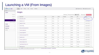 16
Launching a VM (From Images)
 