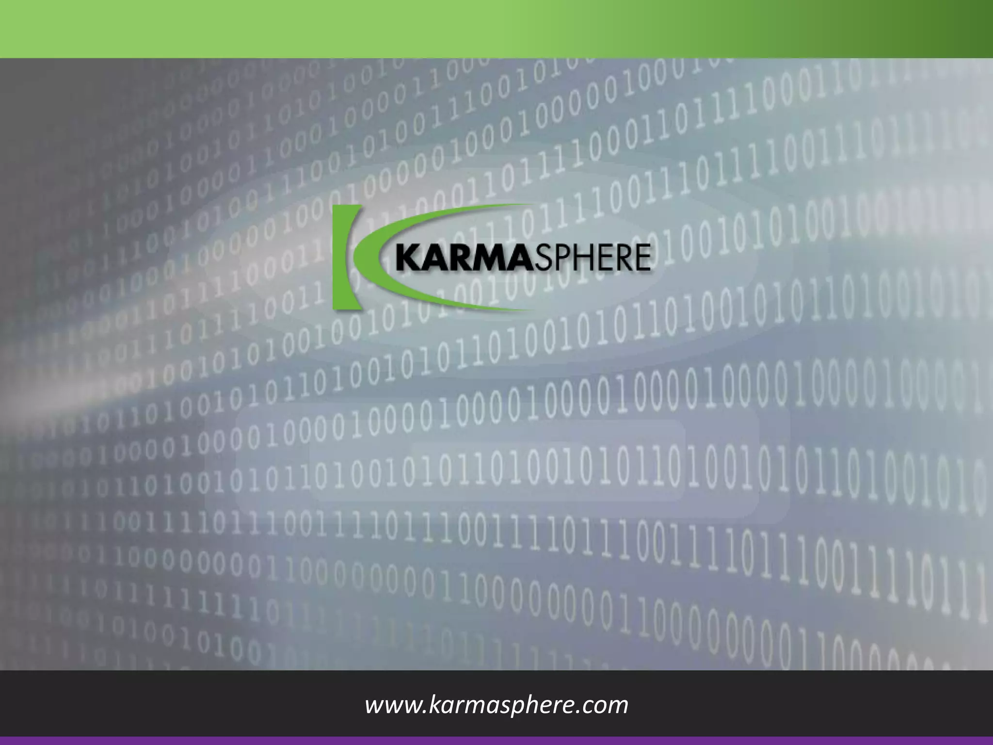 www.karmasphere.com
12 © Karmasphere 2012 All rights reserved
 
