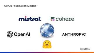 GenAI Foundation Models
 