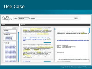 Use Case
Image Credit: Alex Moundalexis; Used With Permission
 