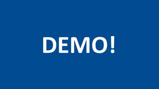 DEMO!
 