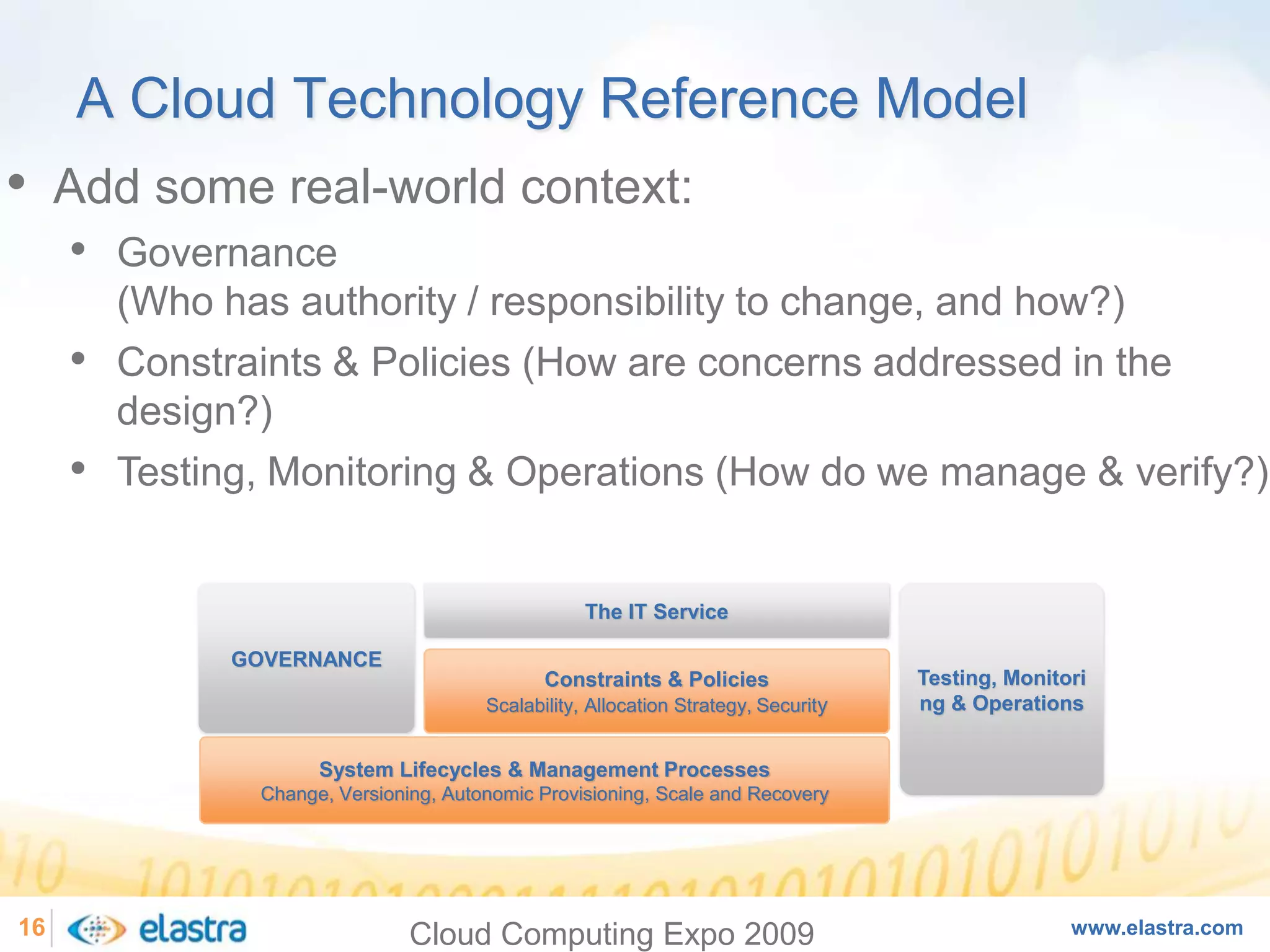 Cloud Computing and the Next-Generation of Enterprise Architecture - Cloud Computing Expo 2008