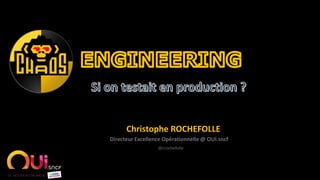 @crochefolle
Directeur Excellence Opérationnelle @ OUI.sncf
Christophe ROCHEFOLLE
 