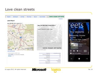 Love clean streets




© Logica 2012. All rights reserved   No. 14
 