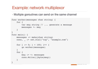 Go Concurrency | PDF
