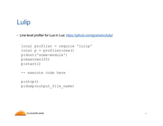 Lua London Meetup 2013 | PDF